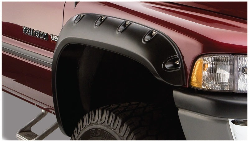 Bushwacker 02-08 Dodge Ram 1500 Pocket Style Flares 2pc - Black