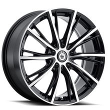 Load image into Gallery viewer, Konig Impression 18x8 5x108 ET40 Gloss Black w/ Machined Face