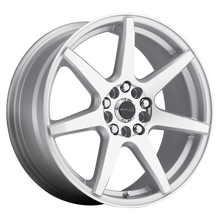 Load image into Gallery viewer, Raceline 131S Evo 16x7in / 5x108/5x114.3 BP / 40mm Offset / 72.62mm Bore - Silver &amp; Machined Wheel