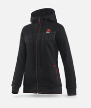 Load image into Gallery viewer, Akrapovic Womens Corpo Zip Hoodie Black - XL