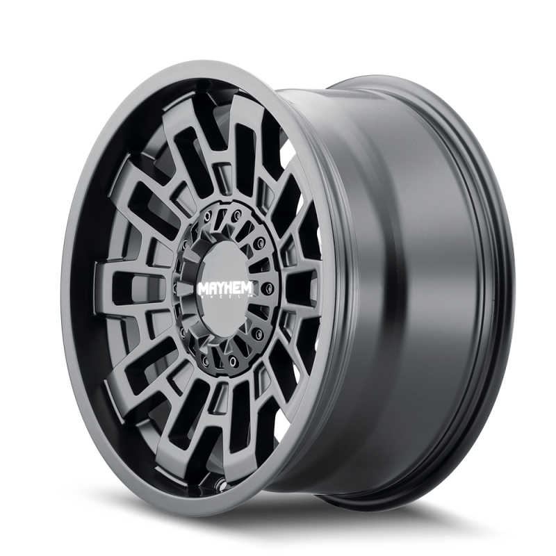 Mayhem 8113 Cortex 20x10 / 5x139.7 BP / -19mm Offset / 110mm Hub Matte Black Wheel