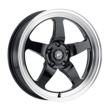 Load image into Gallery viewer, Forgestar D5 Drag 18x12 / 5x120.65 BP / ET50 / 8.5in BS Gloss Black Wheel