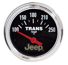 Load image into Gallery viewer, Autometer Jeep 52.4mm Shortl Sweep Electronic 100-250 Def F Transmission Temperature Gauge