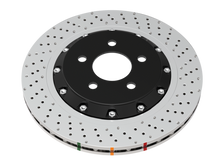 Load image into Gallery viewer, DBA 19+ Chevrolet Camaro ZL1 (w/ NAS Nuts) 5000 Series Cross Drilled &amp; Dimpled KP Brake Rotor