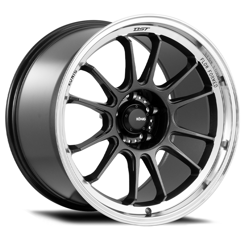 Konig Hypergram 16x8 5x114.3 ET38 Metallic Carbon w/ Machined Lip