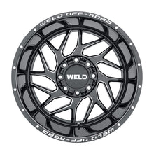 Load image into Gallery viewer, Weld Off-Road W117 20X9 Fulcrum 6X135 6X139.7 ET20 BS5.75 Gloss Black MIL 106.1