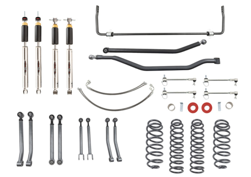 Belltech 07-17 Wrangler Rubicon Unlimited JK 4dr 4in. Lift Lift Kit