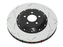 Load image into Gallery viewer, DBA 19+ Chevrolet Camaro ZL1 (w/ NAS Nuts) 5000 Series Black Hat T3 Slotted KP Brake Rotor - Black