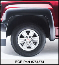 Load image into Gallery viewer, EGR 14+ Chev Silverado 6-8ft Bed Rugged Look Fender Flares - Set