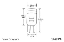 Load image into Gallery viewer, Diode Dynamics 194 LED Bulb HP5 LED - Red (Pair)