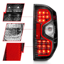 Load image into Gallery viewer, ANZO 2014-2015 Toyota Tundra LED Taillights Black