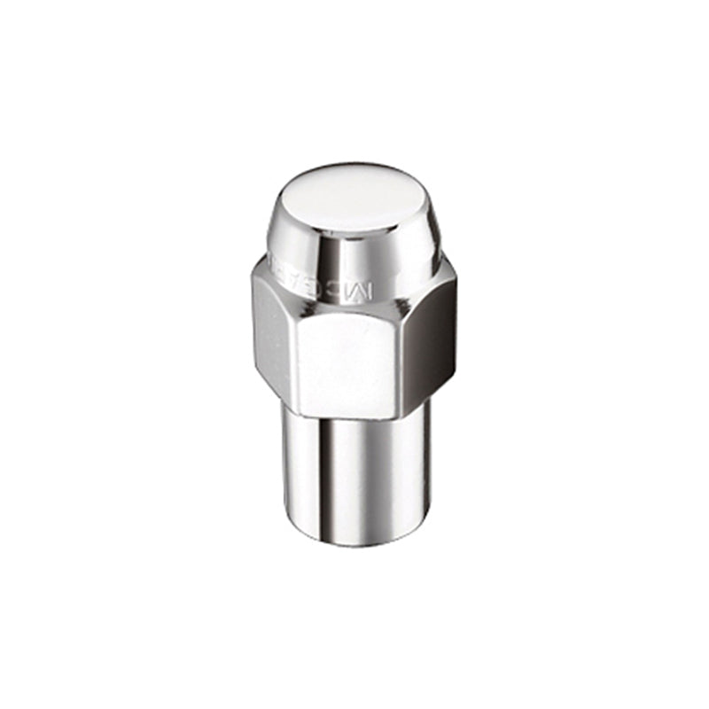 McGard Hex Lug Nut (Reg. Shank - .746in.) M12X1.25 / 13/16 Hex / 1.65in. Length (4-Pack) - Chrome