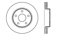 Load image into Gallery viewer, StopTech 07-13 Jeep Wrangler Slotted &amp; Drilled Left Front Rotor