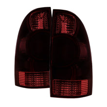 Load image into Gallery viewer, xTune Toyota Tacoma 05-08 OEM Style Tail Lights Red Smoked ALT-JH-TTA05-OE-RSM