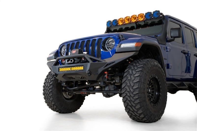 Addictive Desert Designs 18-23 Jeep Wrangler JL/JT Stealth Fighter Front Bumper-Bumpers - Steel-San Diego Overlanding-Addictive Desert Designs