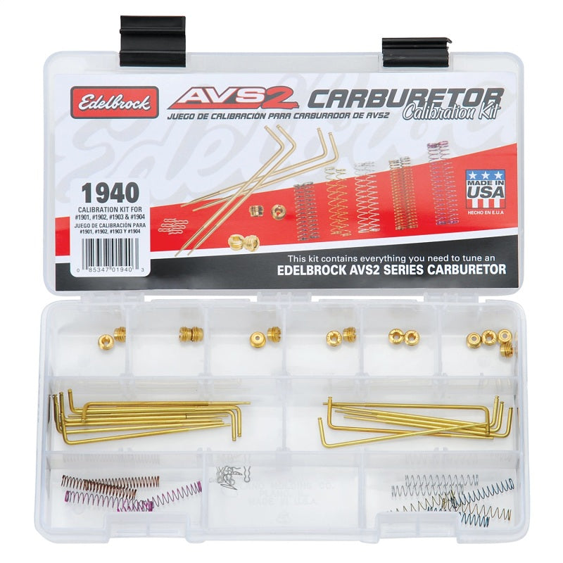 Edelbrock Calibration Kit for 1901 / 1902 / 1903 / 1904