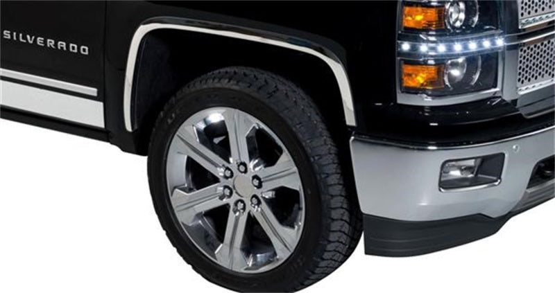 Putco 14-15 Chevy Silverado LD - Full Stainless Steel Fender Trim