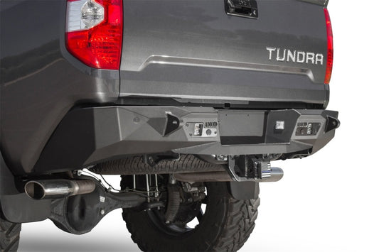 Addictive Desert Designs 2014+ Toyota Tundra Stealth Fighter Rear Bumper w/ Backup Sensor Cutouts-Bumpers - Steel-San Diego Overlanding-Addictive Desert Designs