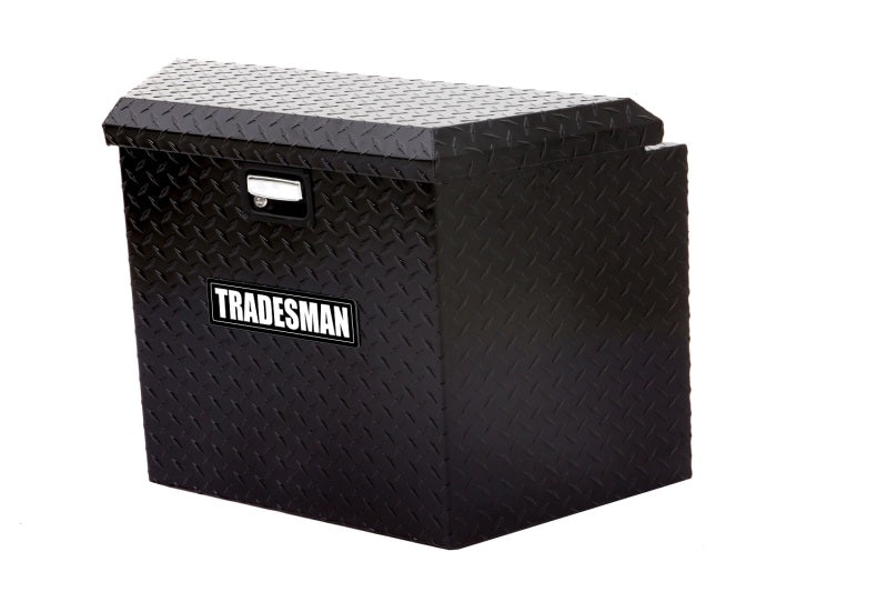 Tradesman Aluminum Trailer Tongue Storage Box (21in.) - Black