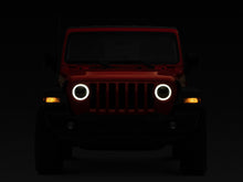 Load image into Gallery viewer, Raxiom 18-22 Jeep Wrangler JL/JT Axial Series LED Headlights- Black Housing (Clear Lens)