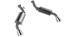 Load image into Gallery viewer, 2010-2013 Chevrolet Camaro SS QTP AR3 Axle Back exhaust system with 4.5-inch tips, showcasing high-quality stainless steel construction by QTP.