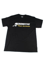 Load image into Gallery viewer, Aeromotive Logo T-Shirt (Black) - Medium