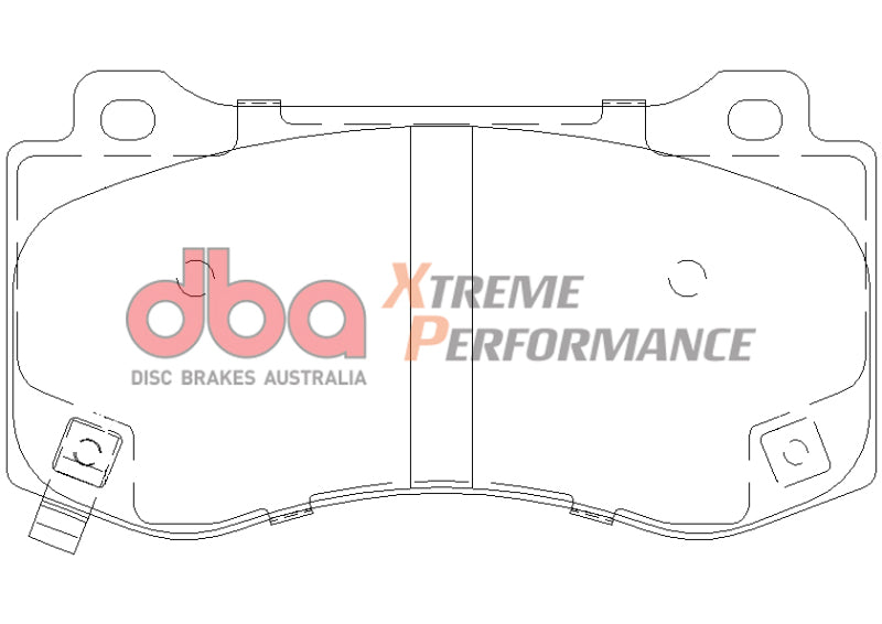 DBA 06-07 Dodge Magnum SRT8 / 06-09 Challenger SRT8 XP650 Front Brake Pads