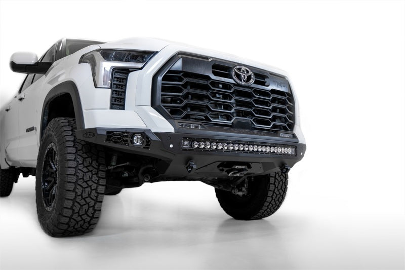 Addictive Desert Designs 22-23 Toyota Tundra Stealth Fighter Winch Front Bumper-Bumpers - Steel-San Diego Overlanding-Addictive Desert Designs