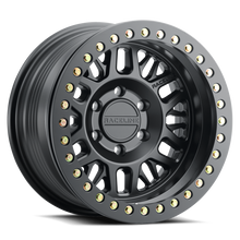 Load image into Gallery viewer, Raceline RT951B Ryno 17x9in / 8x165.1 BP / -12mm Offset / 130.81mm Bore - Satin Black Beadlock Wheel