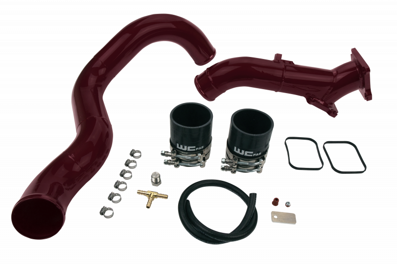 Wehrli 01-04 Chevrolet 6.6L LB7 Duramax 3in Y-Bridge Kit - Grape Frost