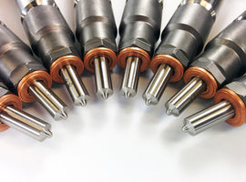 DDP 04.5-05 Chevrolet Duramax 6.6L LLY Brand New Injector Set - 50hp (20% Over)