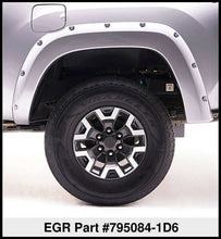 Load image into Gallery viewer, EGR 16+ Toyota Tacoma w/Mudflap Bolt-On Look Color Match Fender Flares - Set - Silver Sky