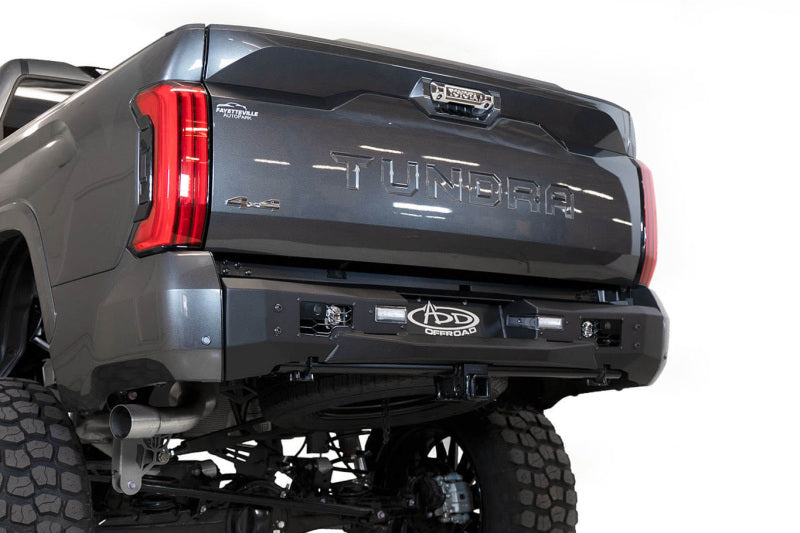 Addictive Desert Designs 22-23 Toyota Tundra Stealth Fighter Winch Rear Bumper-Bumpers - Steel-San Diego Overlanding-Addictive Desert Designs