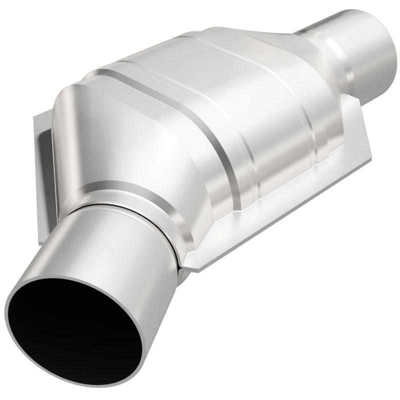 MagnaFlow Universal Catalytic Converter 2.25inch Angled Inlet FED