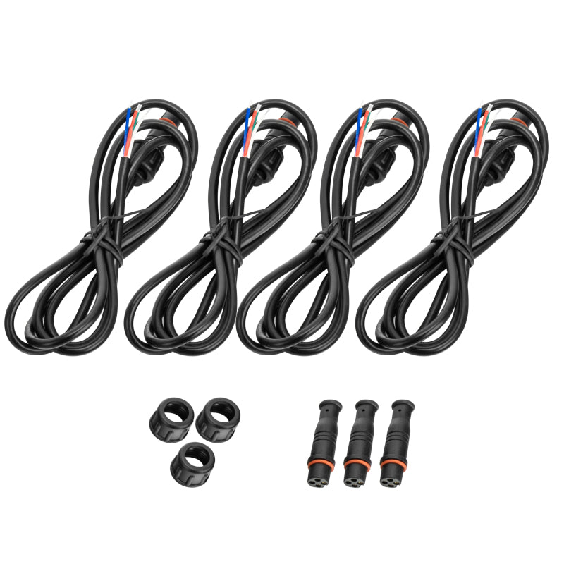 Oracle GMC Sierra 07-13 Halo Kit (New Square Ring Design) - ColorSHIFT w/ BC1 Controller
