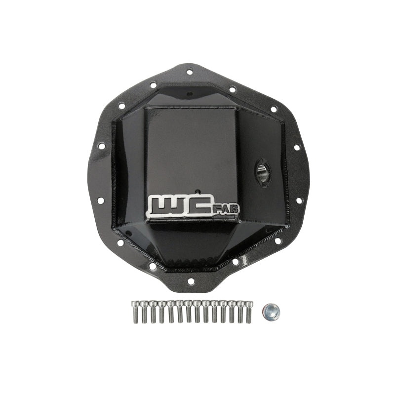 Wehrli 01-19 Chevrolet Duramax/03-19 Dodge Cummins 11.5in AAM Rear Diff. Cover - Flat Black