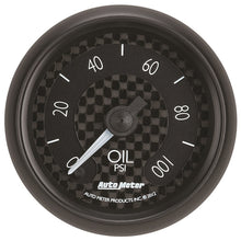 Load image into Gallery viewer, Autometer GT Series 52mm Full Sweep Electronic 0-100 PSI Oil Pressure Gauge