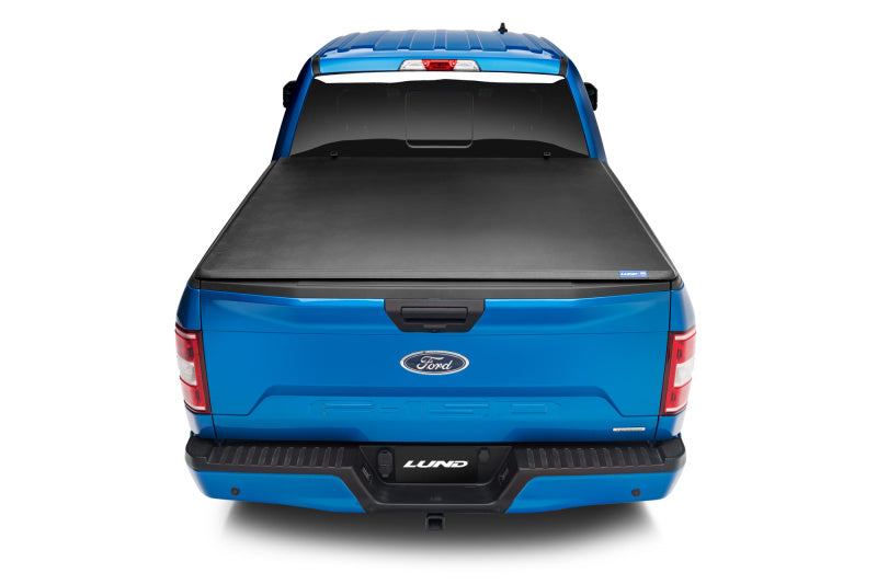 Lund 19-23 Ford Ranger (6ft Bed) Genesis Tri-Fold Tonneau Cover - Black