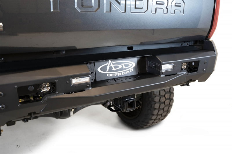 Addictive Desert Designs 22-23 Toyota Tundra Stealth Fighter Winch Rear Bumper-Bumpers - Steel-San Diego Overlanding-Addictive Desert Designs