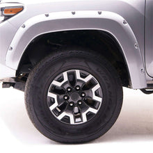 Load image into Gallery viewer, EGR 16+ Toyota Tacoma w/Mudflap Bolt-On Look Color Match Fender Flares - Set - Silver Sky