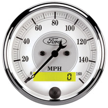 Load image into Gallery viewer, AutoMeter Gauge Speedometer 3-1/8in. 160MPH Elec. Prog. W/ Lcd Odo Ford Masterpiece