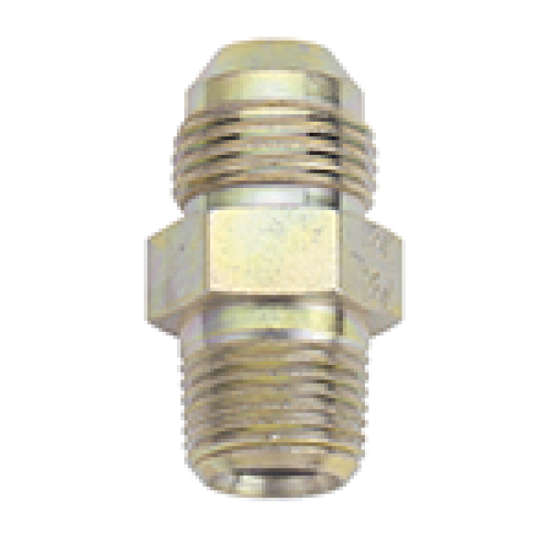 Fragola -6AN x 3/8 NPT Straight Adapter - Steel