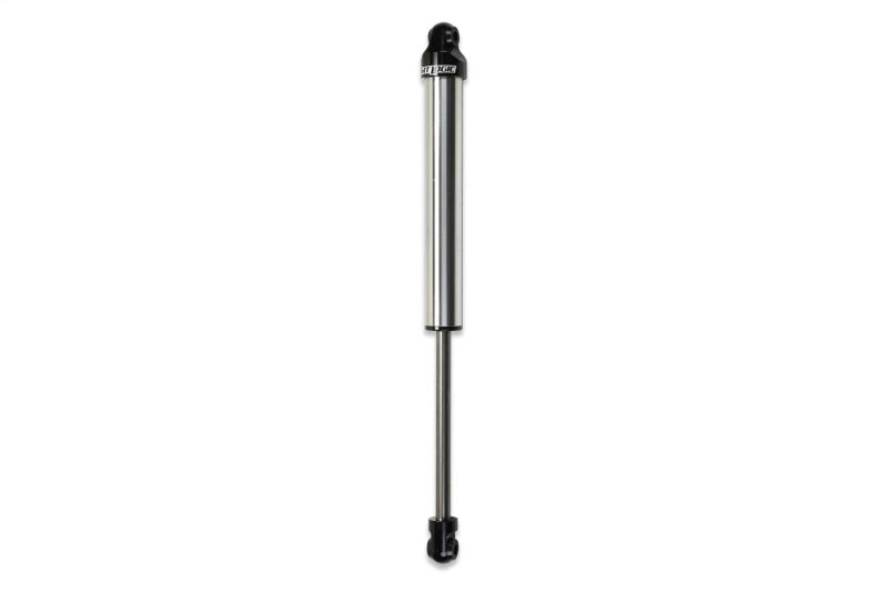 Fabtech 15-18 Ford F150 2WD Rear Dirt Logic 2.25 N/R Shock Absorber showcasing durable 304 stainless steel body with a smooth finish for off-road performance.