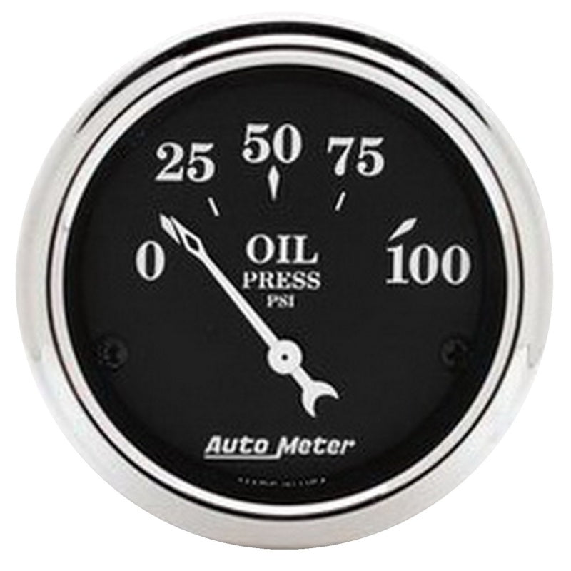 Autometer 40-46 Chevrolet Truck 5 Gauge Dash Kit (MPH/FUEL/OILP/WTMP/BAT) - Old Tyme Black