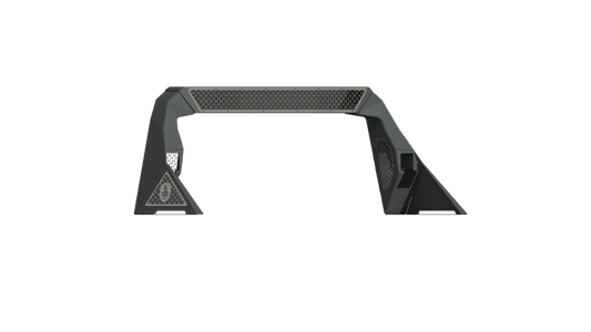 Road Armor 14-18 Chevy/GMC 1500 iD Headache Rack w/Bedrail Pods/40in Light Pod/Hyve Raw