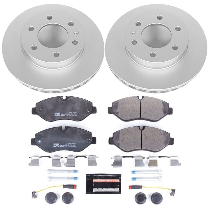 Power Stop 07-09 Dodge Sprinter 2500 Front Euro-Stop Brake Kit