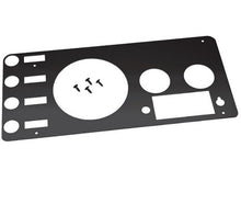 Load image into Gallery viewer, Kentrol 76-86 Jeep CJ Gauge Cover - Powdercoat Black