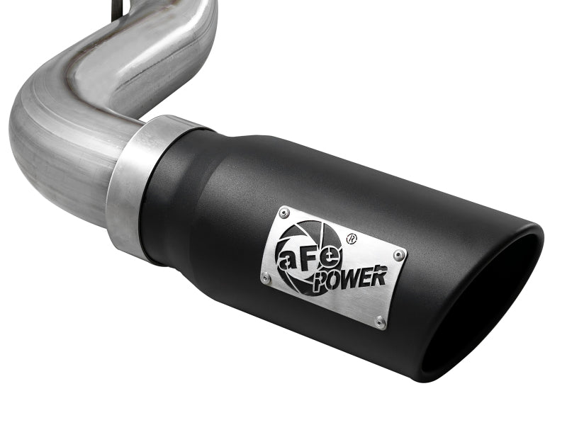 aFe Apollo GT Series 2019 GM Silverado/Sierra 1500 4.3L/5.3L 409 SS CatBack Exhaust System w/Blk Tip