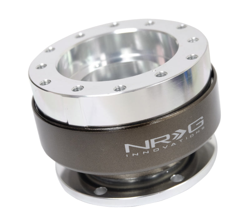 NRG Quick Release Gen 2.0 - Silver Body / Chrome Ring SFI Spec 42.1