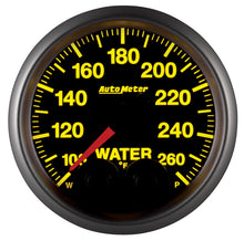 Load image into Gallery viewer, Autometer Elite Nascar 2-1/16in 100-260 Deg. F Water Temp. w/ Peak and Warn Gauge w/ Pro-Control